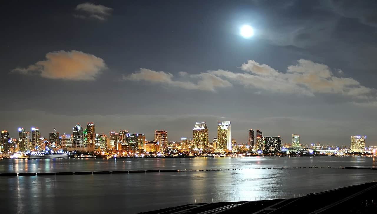 san diego california night evening 190898